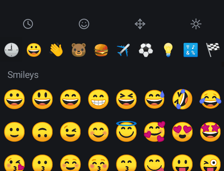 UsableKey Emoji screenshot