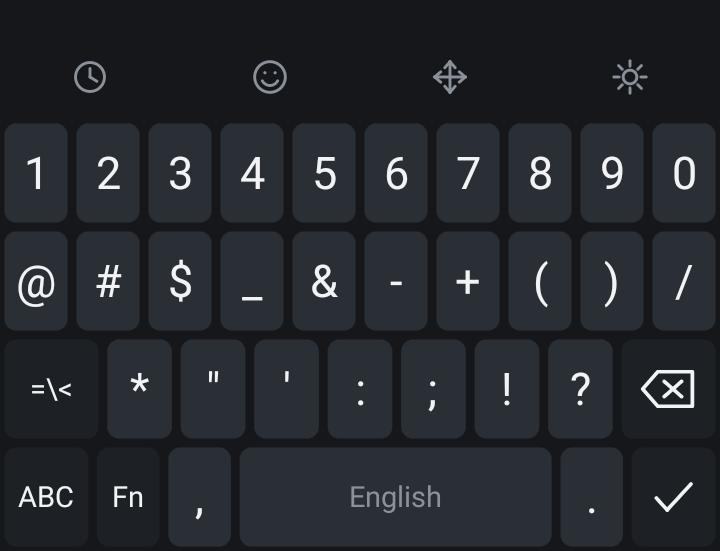 UsableKey Symbols screenshot