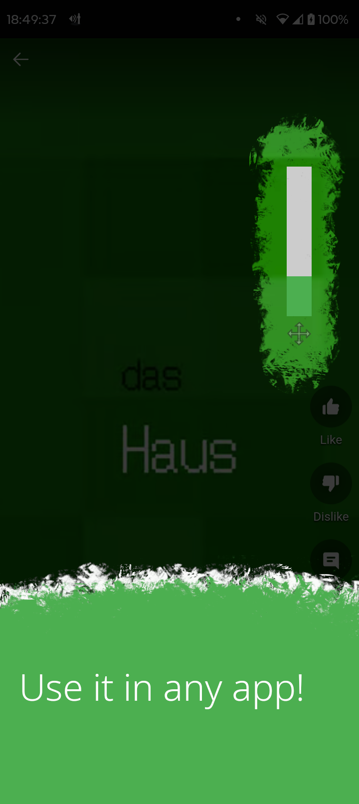 Floating Volume — Use it in any app