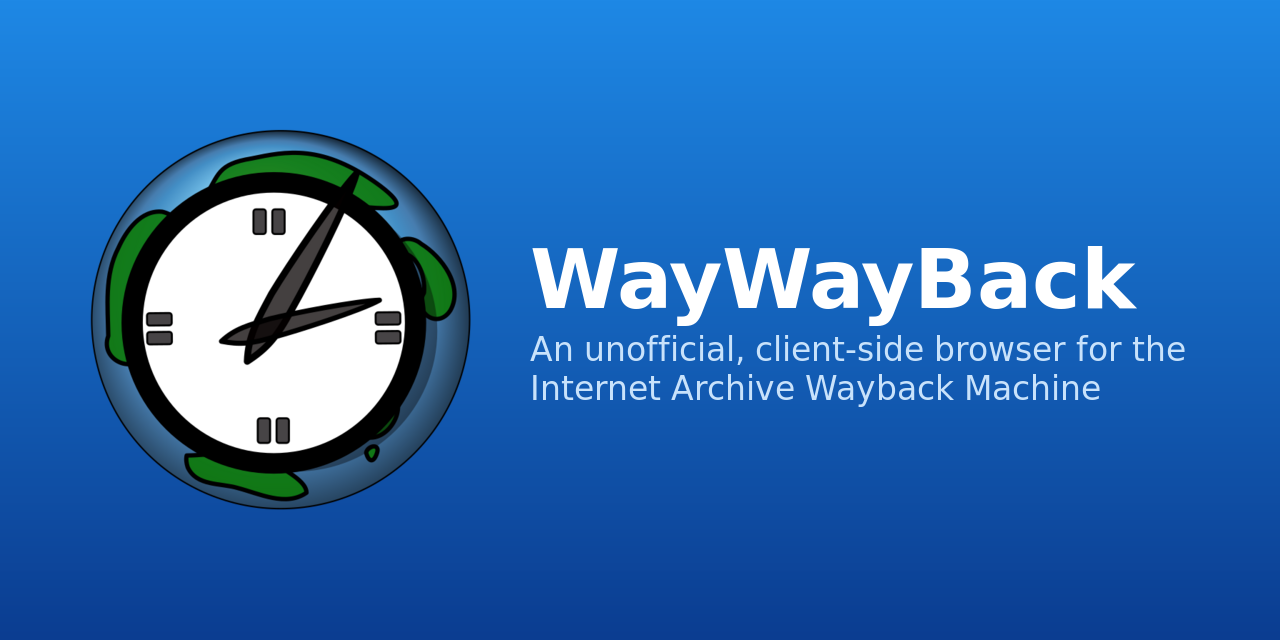 WayWayBack: browse a site's whole history on a heat-map calendar